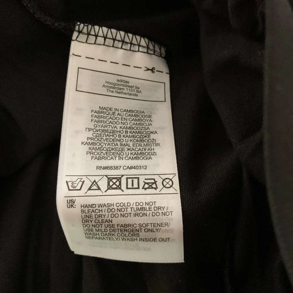 Adidas Originals Pleated Ripstop Skirt In Black - Picture 11 of 13